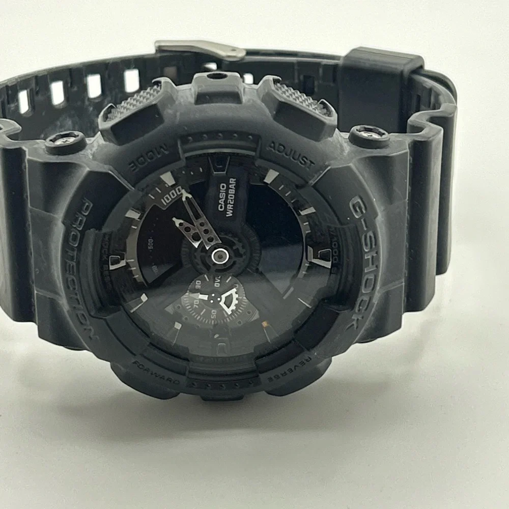 Casio G-Shock Black Watch GA-110 Japan Movt water resistant #630